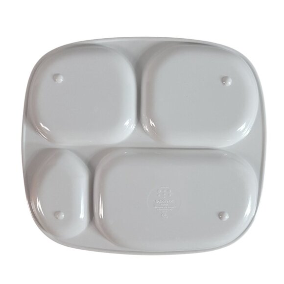 Target Holiday 08 Melamine Divided Plates Set of 4 Halloween Thanksgiving Xmas - Picture 3 of 16